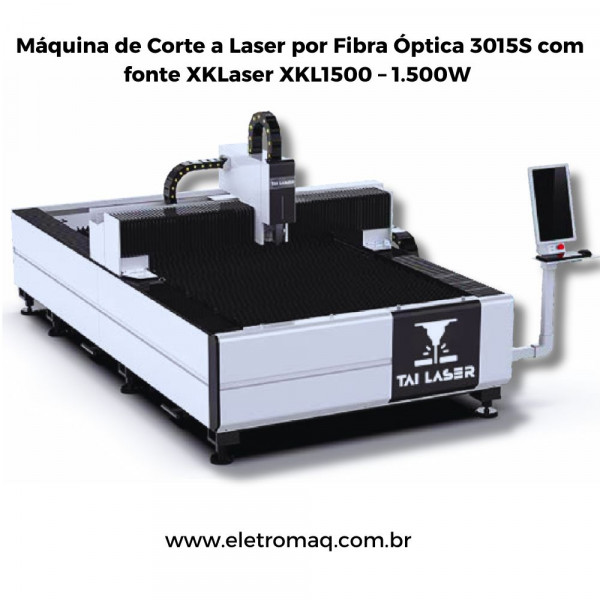 Maquina Cnc Fiber Laser 1500w p/ Corte Metal