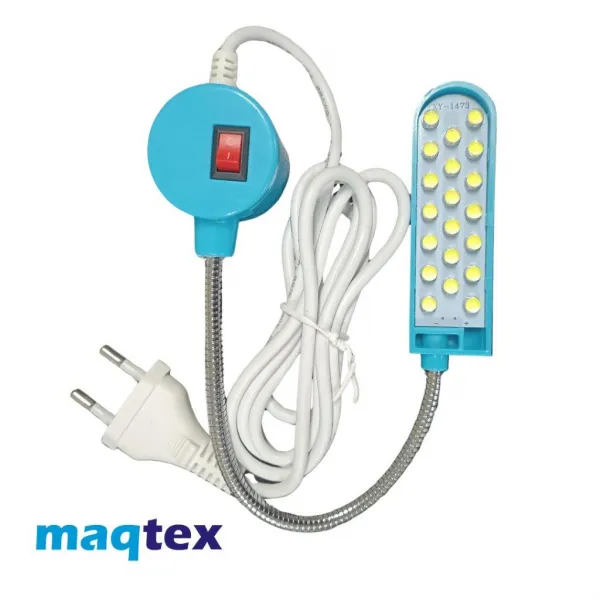 Lâmpada 20 Led c/ braço Articulado 110/220v