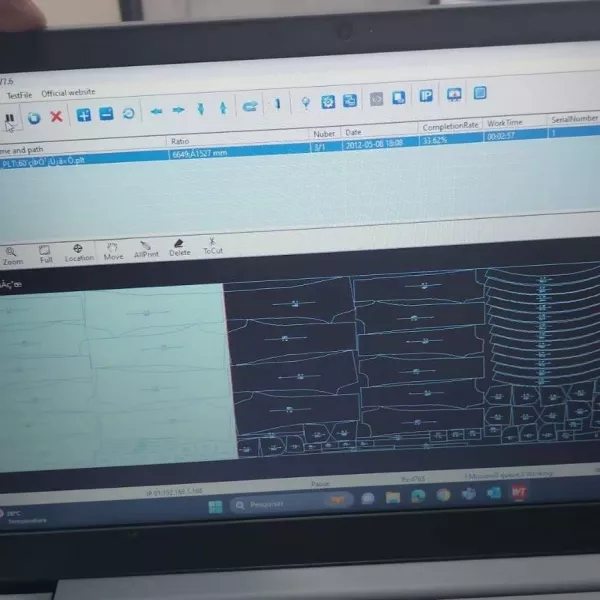 Plotter De Risco Para Confecção 2000mm Novo 